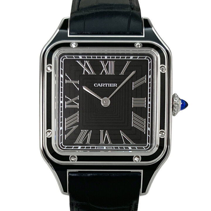 楽天市場】[未使用] カルティエ サントス デュモン LM 手巻き WSSA0046  