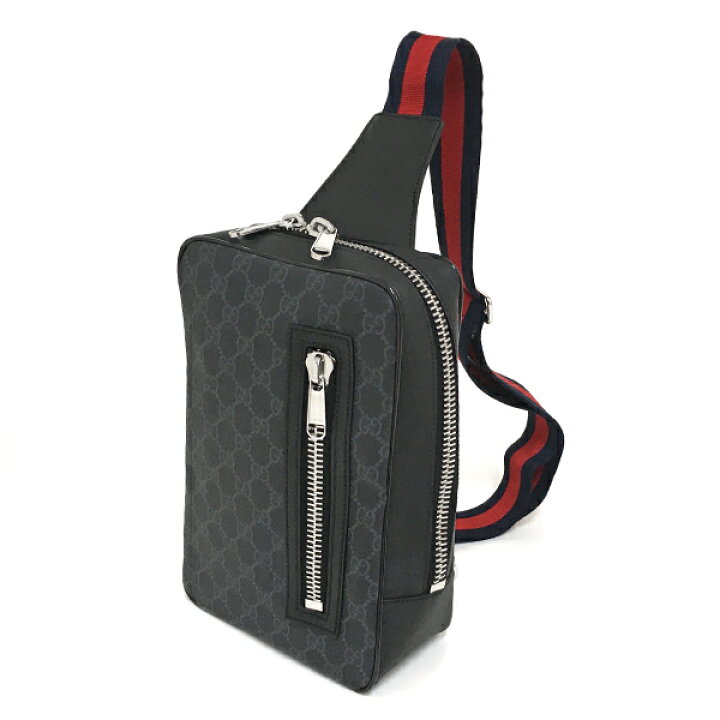 楽天市場】[中古] グッチ ソフトGGスプリーム スリング バックパック  