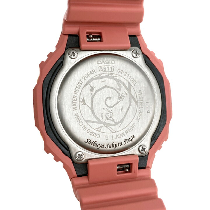 楽天市場】[中古] カシオ G-SHOCK 2100シリーズ 桃源郷 GA-2110SL 