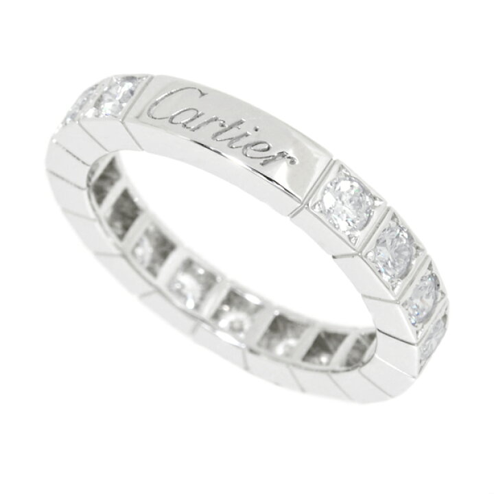 楽天市場】[中古] カルティエ ラニエール フルダイヤモンド リング 7号  
