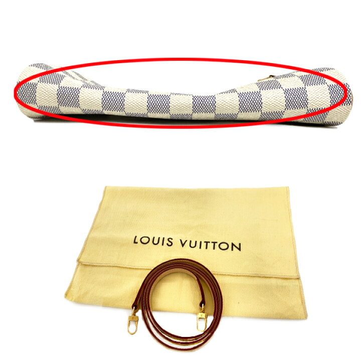 楽天市場】[中古] ルイヴィトン ダミエ・アズール エヴァ N55214  