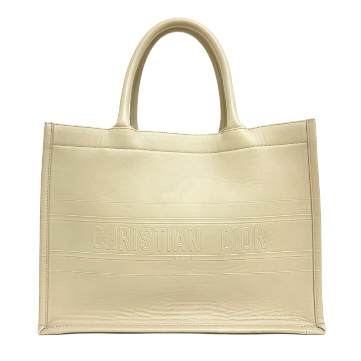 楽天市場】[中古] ディオール Dior ブックトート ミディアム 