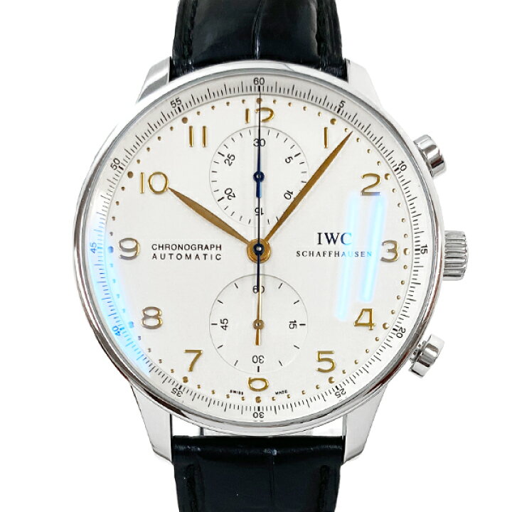 楽天市場】[中古] IWC ポルトギーゼ クロノグラフ IW371401 自動巻き  