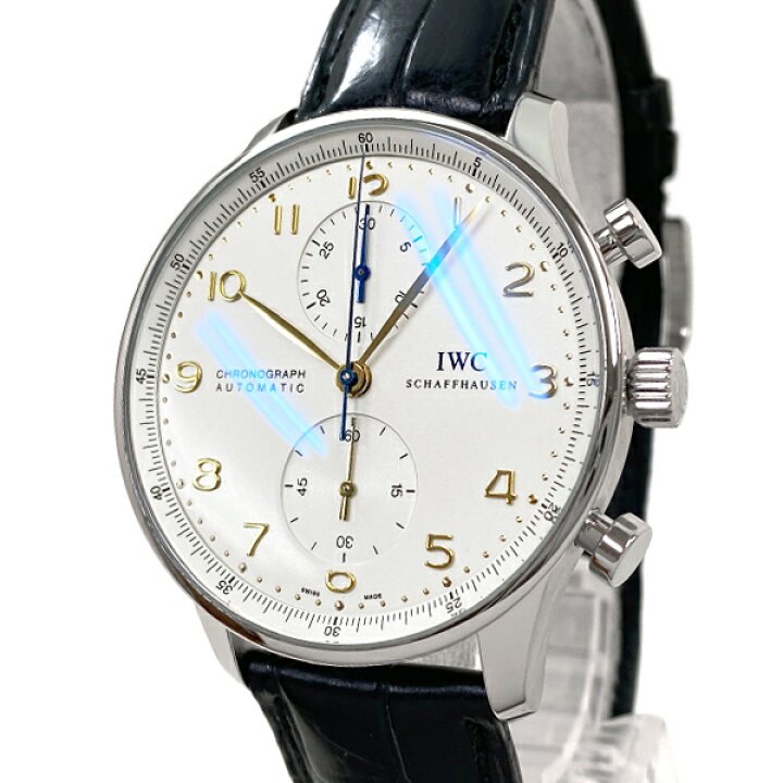 楽天市場】[中古] IWC ポルトギーゼ クロノグラフ IW371401 自動巻き 