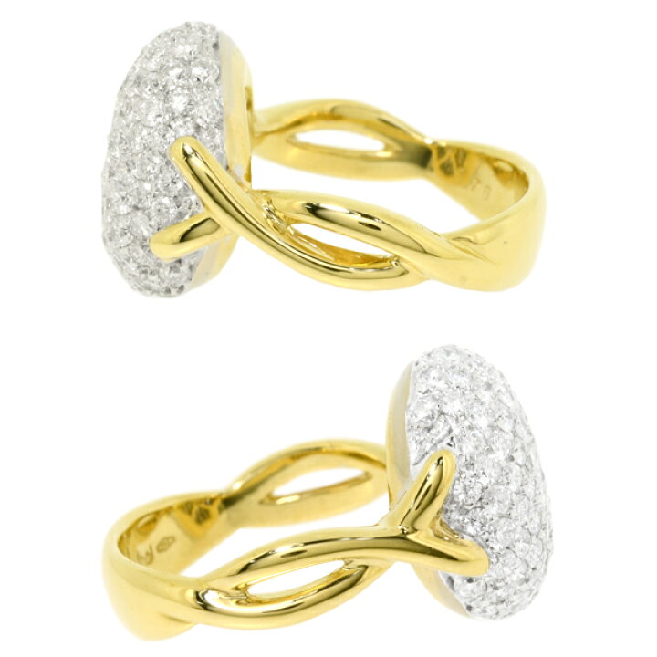 楽天市場】[中古] ダミアーニ K18YG/WG ダイヤモンド 1.76ct リング 13 