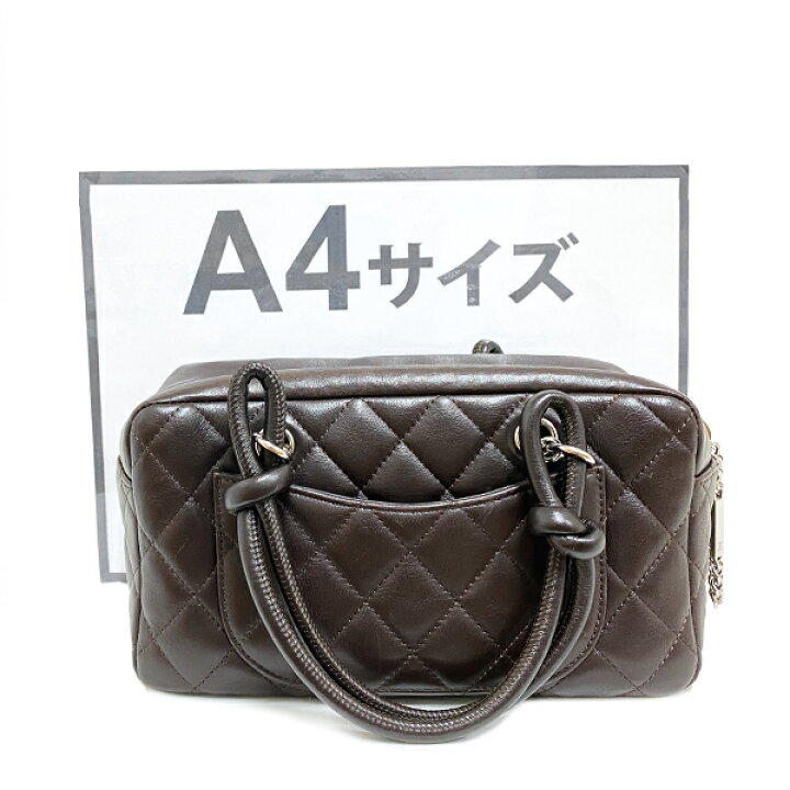 楽天市場】[中古] シャネル カンボンライン ミニボーリングバッグ  