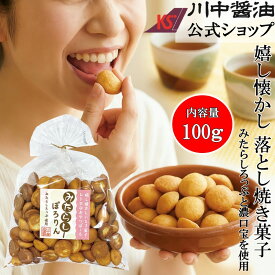 川中醤油 落とし焼き お茶菓子 みたらしろっぷ 【 みたらしぽろりん 100g】 扶桑堂製菓 コラボ 和菓子 みたらしスイーツ 手土産 ギフト お取り寄せ 人気 和スイーツ みたらし団子風 濃口宝
