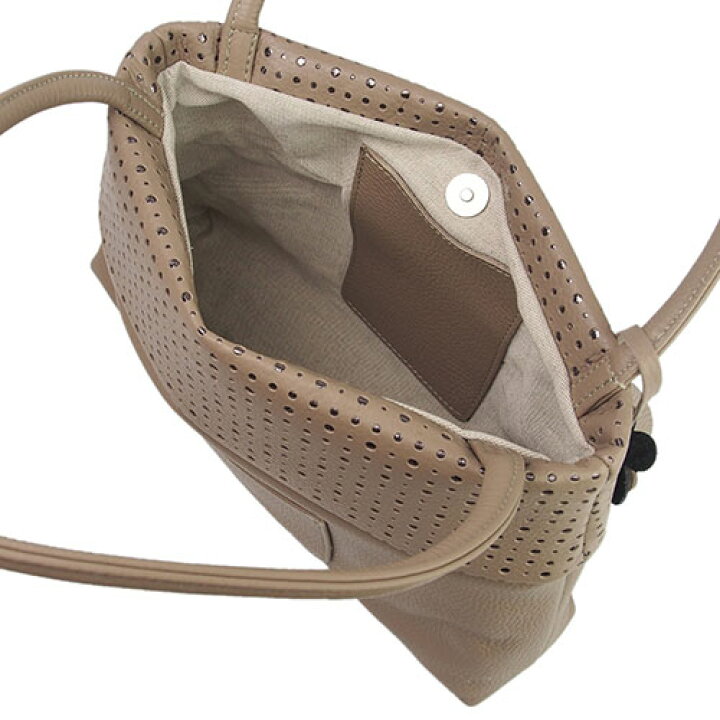 楽天市場】イタリア製 牛革 本革 レディース ハンドバッグ 花チャーム  