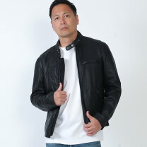 楽天市場】パンチングレザージャケット mj05の通販