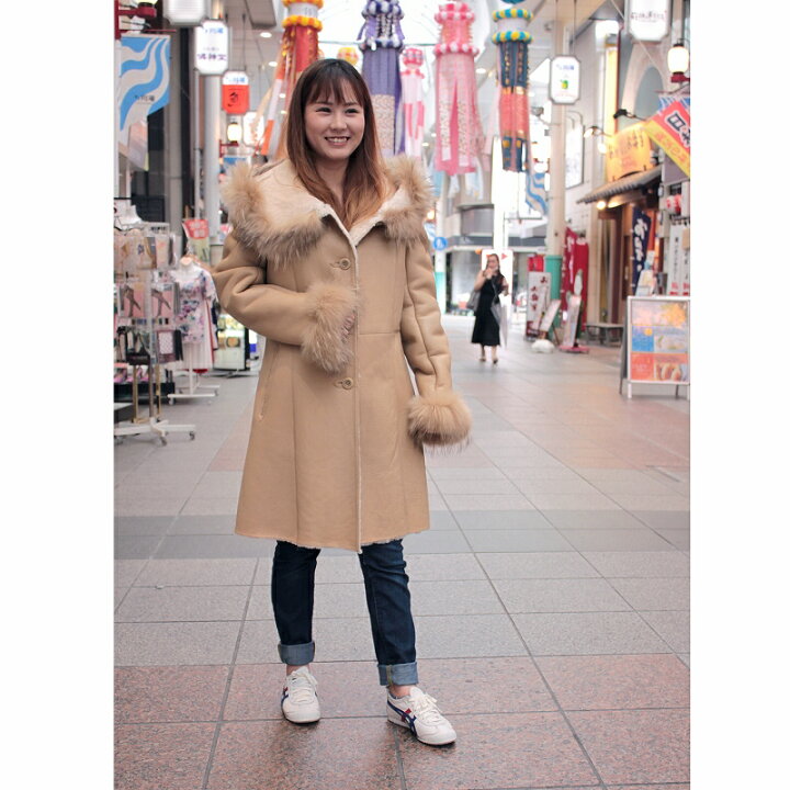 Vince 本革ムートンコートSサイズ ダブルフェイスコート 