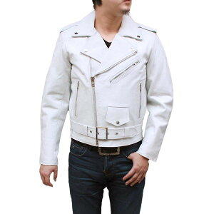 【キルティング加工で暖かい】 ダブルライダースジャケット 本革 メンズ レザージャケット 本革ジャケット 革ジャン ライダースジャケット バイクウェア S/M/L/LL/3L/4L/5L ブラック 黒 4717