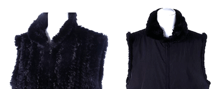 ま*ん様 新品の　未使用　シルク　リバーシブル　毛皮　ベスト　最終お値段！ 楽天市場】レディース 毛皮ベスト ラビット リバーシブル ファーベスト