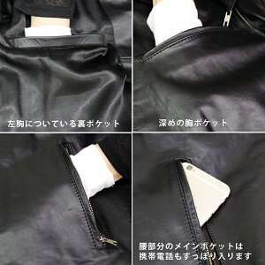 メンズレザージャケットトラッカーライダースジャケットカウレザージャケットmlrj0022