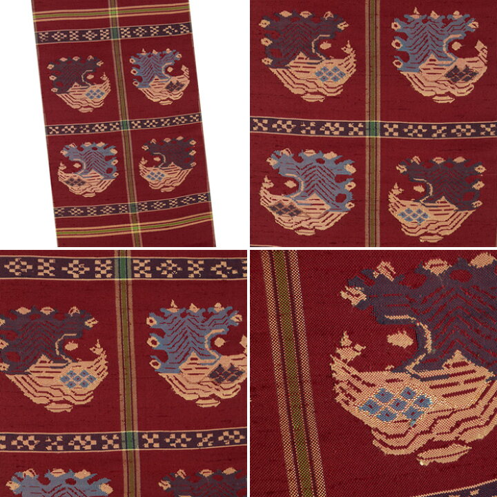 楽天市場】龍村平蔵製「甲比丹孔雀」 本袋帯【中古】 : 銀座かわの屋