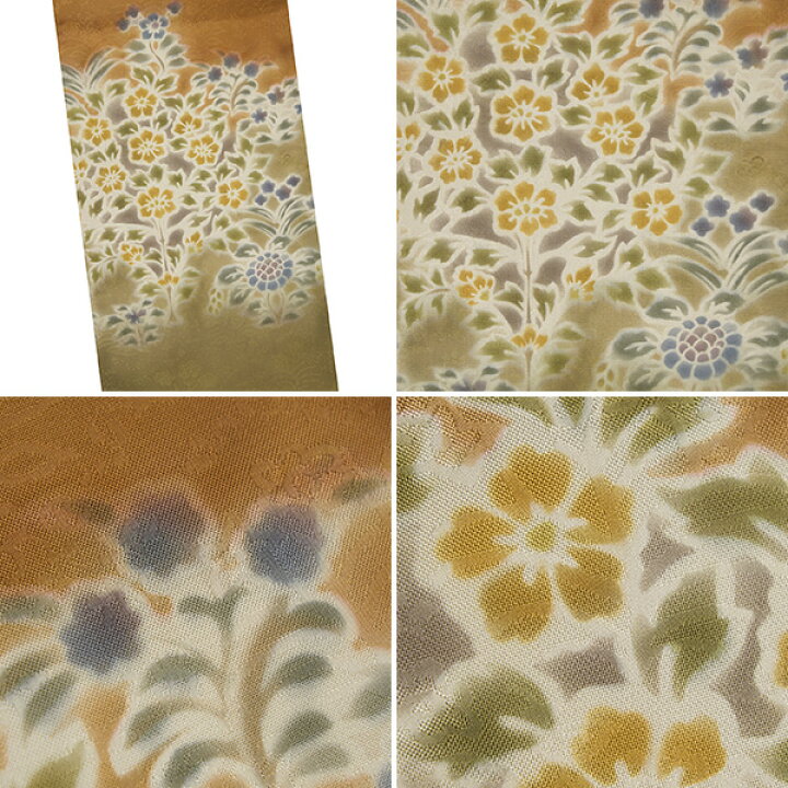 楽天市場】内田陽一郎正倉院草花模様夾纈染 袋帯【未着用品】 : 銀座 