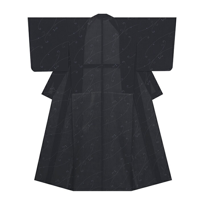 楽天市場】越後夏結城波の模様 単衣 着物【未着用品】 : 銀座かわの屋