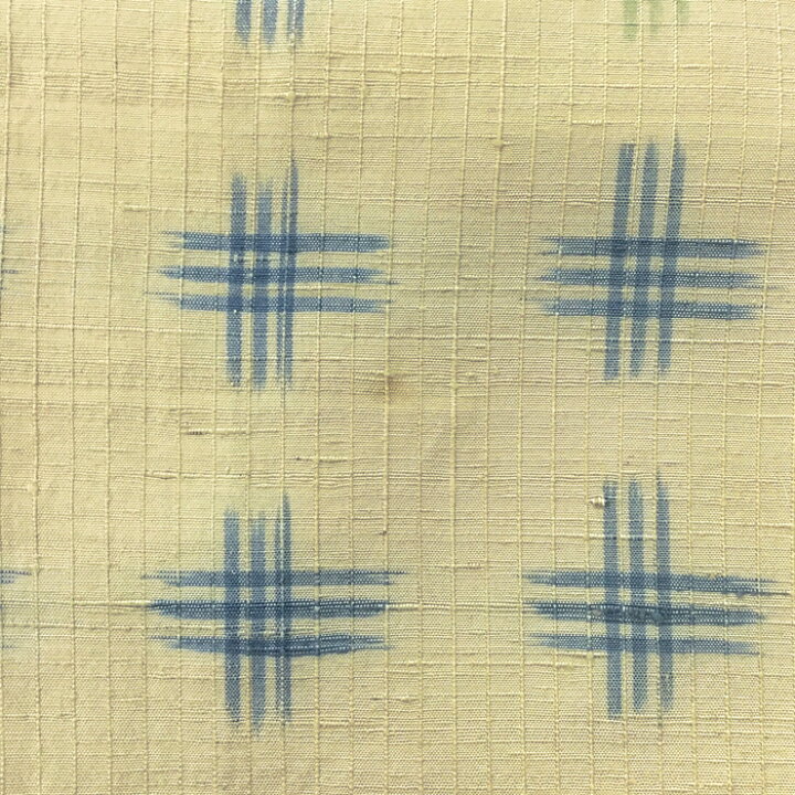 楽天市場】井桁模様 絣紬 単衣着物【未着用品】 : 銀座かわの屋