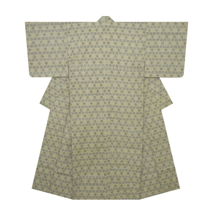 楽天市場】浦野理一経節紬花の絣 単衣着物【未着用品】 : 銀座かわの屋 