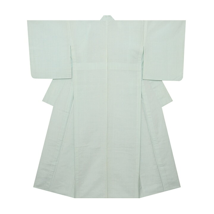 楽天市場】白と青のストライプ紬 単衣着物【未着用品】 : 銀座かわの屋