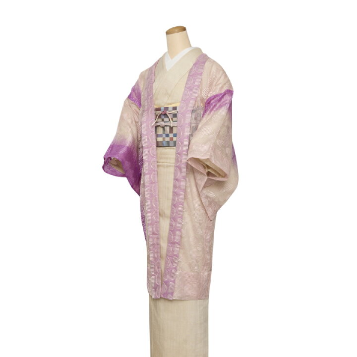 楽天市場】丸の模様シルクオーガンジー 長羽織【未着用品】 : 銀座かわの屋