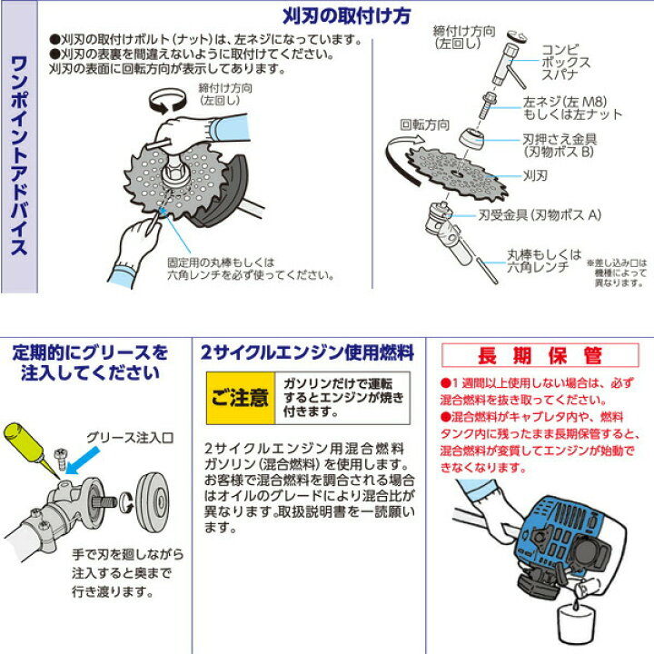 楽天市場】丸山製作所 刈払機 BC-204 草刈機 除草 : 農家の応援隊 かわ 