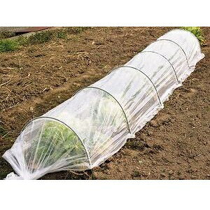 おてがる君 ポリシートタイプ 間口90cm×長さ2.1m トンネル 支柱 霜よけ【沖縄・離島不可】