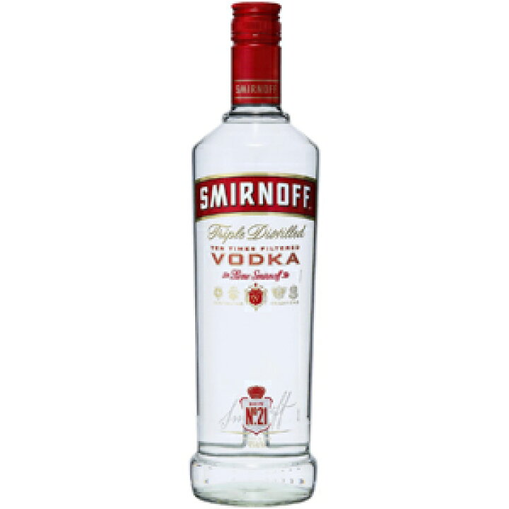 楽天市場】【送料無料】[正規品] スミノフウォッカ レッド 40度 750ml 