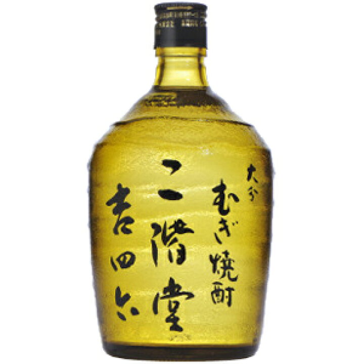 楽天市場】【送料無料】[瓶] 二階堂 麦焼酎 吉四六 25度 瓶 720ml×1本 
