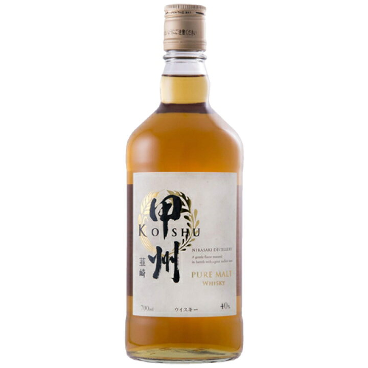 楽天市場】【送料無料】 甲州韮崎 ピュアモルト 40度 700ml×1本 