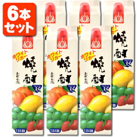 【6本セット送料無料】玉泉堂 ホワイトリカー 焼酎 35% 1800ml(1.8L) パック×6本果実酒用 梅酒用 お酒 紙パック ※北海道・九州・沖縄県は送料無料対象外果実酒 梅酒 玉泉白瀧 ぎょくせん [T.2165.SE]