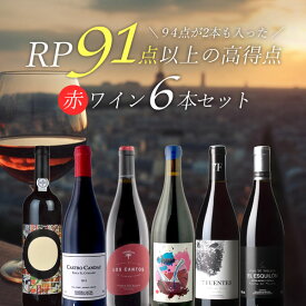 【4月おまけ企画】【6本セット送料無料】RP94点が2本も入った、すべて91点以上の高得点赤ワイン6本セット※沖縄県は送料無料対象外＜ワインセット＞飲み比べセット[T.9464.0.SE]