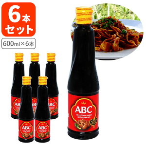 y6{Zbgz ABC Kecap Manis P`bv}jX Ìݖ600ml×6{ kCEBEꌧ͑ΏۊO ChlVA  To [T.1512.-.SE]