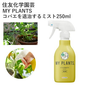 住友化学園芸 MY PLANTS コバエを退治するミスト250ml 不快害虫殺虫剤 ミスト 観葉植物 園芸 園芸用品 農業用品 無臭性 除虫菊エキス コバエ 水性タイプ ミスト スプレー