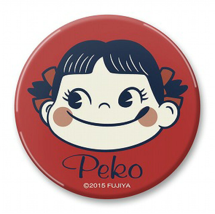 楽天市場】【メール便可】ペコちゃん＆ポコちゃん PEKO&POKO☆缶バッジ  