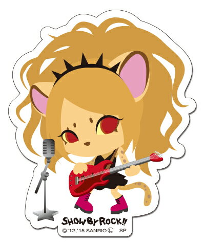 楽天市場 Show By Rock ステッカー すたっどばんぎゃっしゅ チッティ ライナ ゼブリナ フェネリィ 4枚セット 河島製作所 楽天市場店
