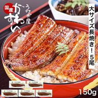 うなぎ 国産 かわすい ＼楽天1位の極上鰻／ 冷凍 うなぎ蒲焼き 150g×5本 【うなぎ屋かわすい】 ウナギ …