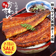 ＼土用丑企画！11日13:59迄タイムセール 13,700円→11,480円／ うなぎ 国産 かわすい 冷凍 送料無料 特大…