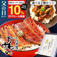 ＼大特価！今だけ10％OFF／ 父の日 ギフト うなぎ 国産 かわすい 冷凍 うなぎ蒲焼 選べる2種セット ウナ…