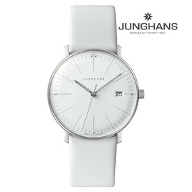 JUNGHANS ユンハンス 047_4355_00 クオーツ レディス 腕時計 ウォッチ 時計 シルバー色 カーフストラップ 国内正規品 メーカー保証付 誕生日プレゼント 女性 ギフト ブランド おしゃれ 送料無料