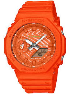 �y����i�zCASIO �J�V�I G-SHOCK �W�[�V���b�N GA-2100SSH-4AJR SUSHI ���i �T�[�����C���[�W �N�₩�I�����W�_�C�A�� ���̏�����g�̎����\�� ����`�[�t�j ���胂�`�[�t���j ���ۂݍ��� 20�C���h