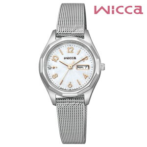 CITIZEN �V�`�Y�� Wicca �E�B�b�JKH3-517-11 �\�[���[�e�b�N ���f�B�X �r���v �E�H�b�` ���v �X�e�����X�� �������K�i ���[�J�[�ۏؕt �a�����v���[���g ���� �M�t�g �u�����h ��������