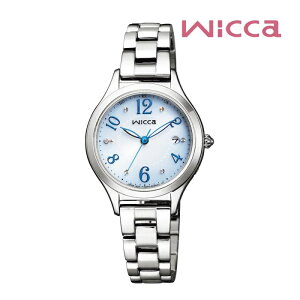 CITIZEN �V�`�Y�� Wicca �E�B�b�J KS1-210-91 �\�[���[�e�b�N�d�g ���f�B�X �r���v �E�H�b�` ���v �V���o�[�F �����x���g �������K�i ���[�J�[�ۏؕt �a�����v���[���g ���� �M�t�g �u�����h ������
