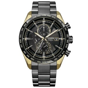�y����i�zCITIZEN �V�`�Y�� ATTESA �A�e�b�T AT8384-58E ���E���� ACT Line �u���b�N�`�^�� LIGHT in BLACK �G�R�E�h���C�u �d�g���v 10�C���h�� �����Y �r���v �������K�i ���[�J�[�ۏؕt ��������