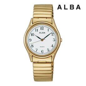 SEIKO セイコー ALBA アルバ　AQGK440 クオーツ メンズ 腕時計 ウォッチ 時計 金色 金属バンド　 国内正規品 メーカー保証付 誕生日プレゼント 男性 ギフト ブランド かっこいい もてる 送料無料