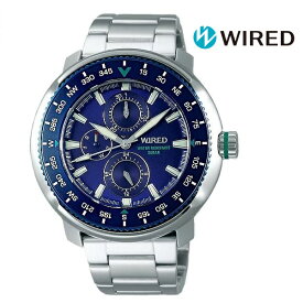 SEIKO セイコー WIRED ワイアード AGAT416 電池式クォーツ メンズ 腕時計 ウォッチ 時計 シルバー色 金属ベルト 国内正規品 メーカー保証付 誕生日プレゼント 男性 ギフト ブランド かっこいい もてる 送料無料