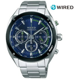 SEIKO セイコー WIRED ワイアード AGAW444 電池式クォーツ メンズ 腕時計 ウォッチ 時計 シルバー色 金属ベルト 国内正規品 メーカー保証付 誕生日プレゼント 男性 ギフト ブランド かっこいい もてる 送料無料