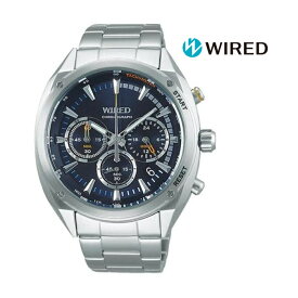 SEIKO セイコー WIRED ワイアード AGAW445 電池式クォーツ メンズ 腕時計 ウォッチ 時計 シルバー色 金属ベルト 国内正規品 メーカー保証付 誕生日プレゼント 男性 ギフト ブランド かっこいい もてる 送料無料