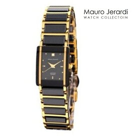 MAURO JERARDI マウロジェラルディ MJ-3081-1 電池式クオーツ レディス 腕時計 ウォッチ 時計 コンビ色 金属ベルト 国内正規品 メーカー保証付 誕生日プレゼント 女性 ギフト ブランド おしゃれ 送料無料