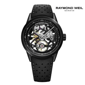 RAYMONDO WEIL レイモンドウェイル 2785-BKR-20000 メカニカル 自動巻き メンズ 腕時計 ウォッチ 時計 ブラック色 ラバーストラップ 正規輸入品 メーカー保証付 誕生日プレゼント 男性 ギフト ブランド かっこいい もてる 送料無料