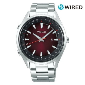 SEIKO セイコー WIRED ワイアード AGAB412 電池式クォーツ メンズ 腕時計 ウォッチ 時計 シルバー色 金属ベルト 国内正規品 メーカー保証付 誕生日プレゼント 男性 ギフト ブランド かっこいい もてる 送料無料